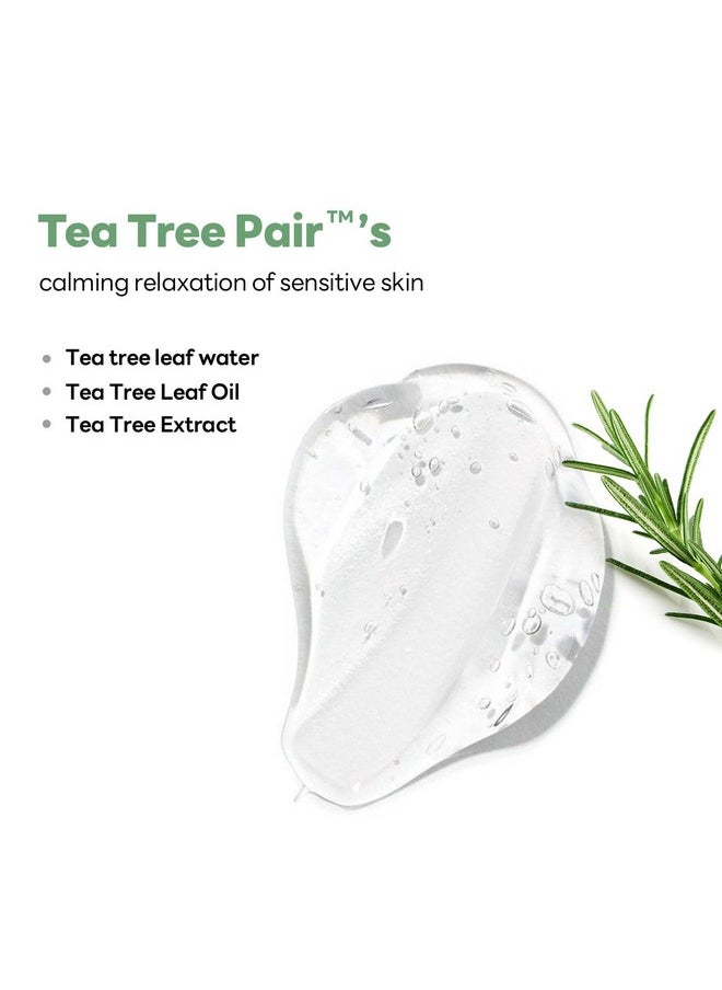 MEDIHEAL Teatree Calming Ampoule Cleanser Special Set (6.76 Fl Oz + 1.69 Fl Oz) - Moisture And Calming Synergy With Teatree & Ectoin  - Image 1