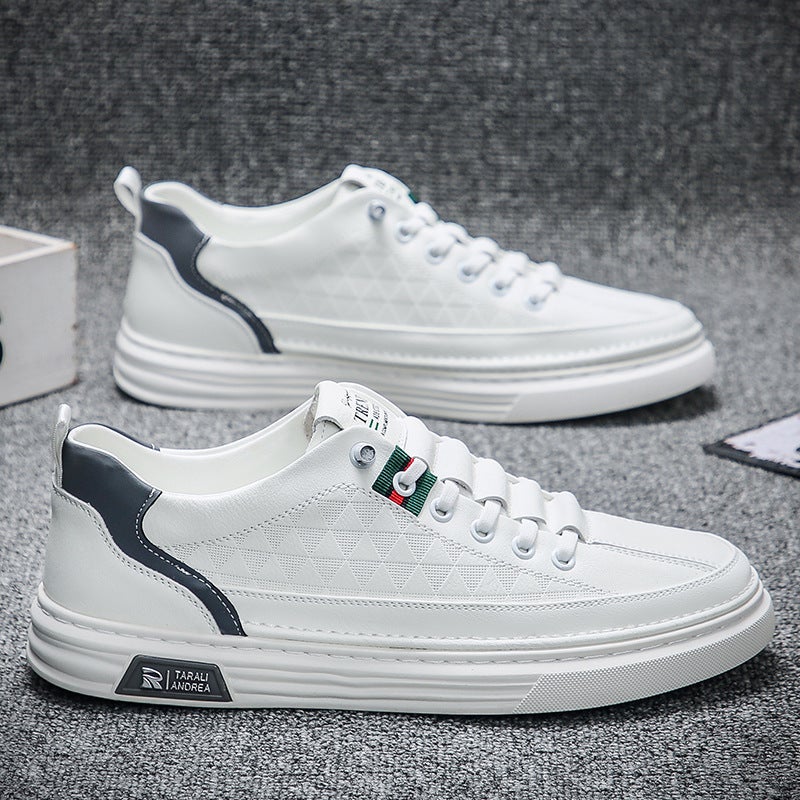 New Autumn Mens Casual Sneakers Light Fashion Running Shoes White 