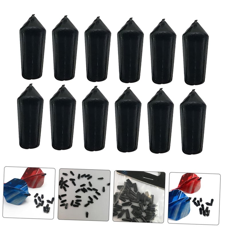 Dart Flight Protectors Fixed Angle Correctors 80pcs Enhanced Performance Wing Savers Accessories - Image 4