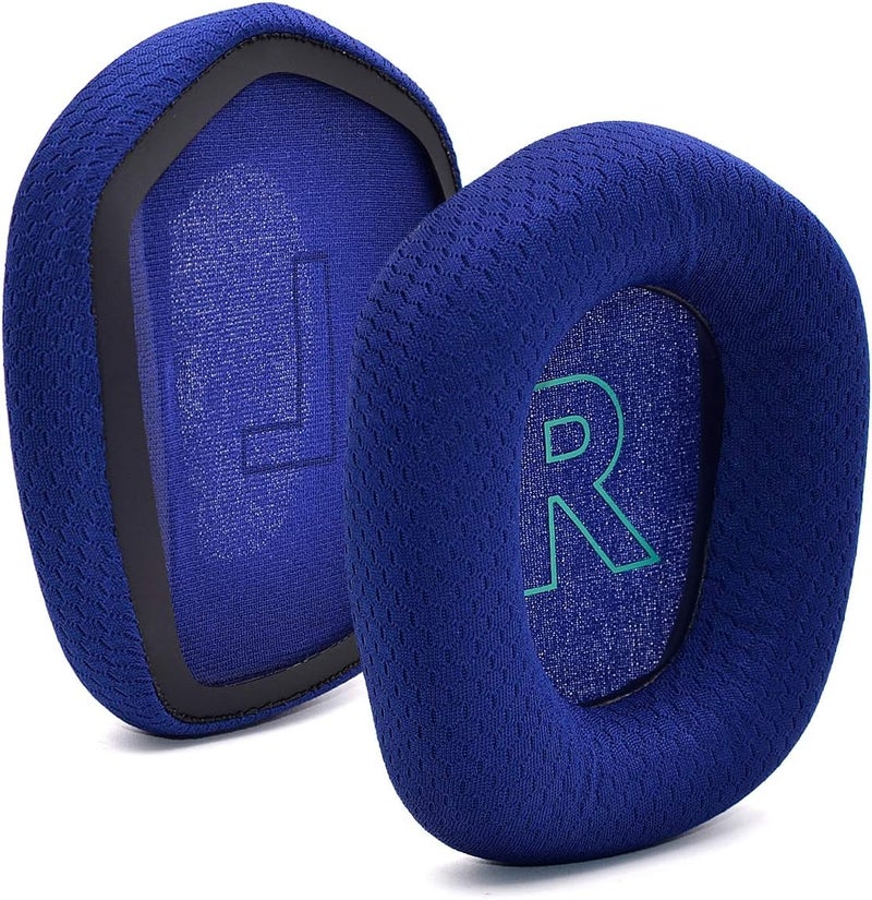 defean All storage type compatible G733 Earpads - Replacement Ear Cushion Cover Compatible with Logitech G733 G 733 Lightspeed Wireless Gaming Headset (Blue) General purpose premium build - Image 1