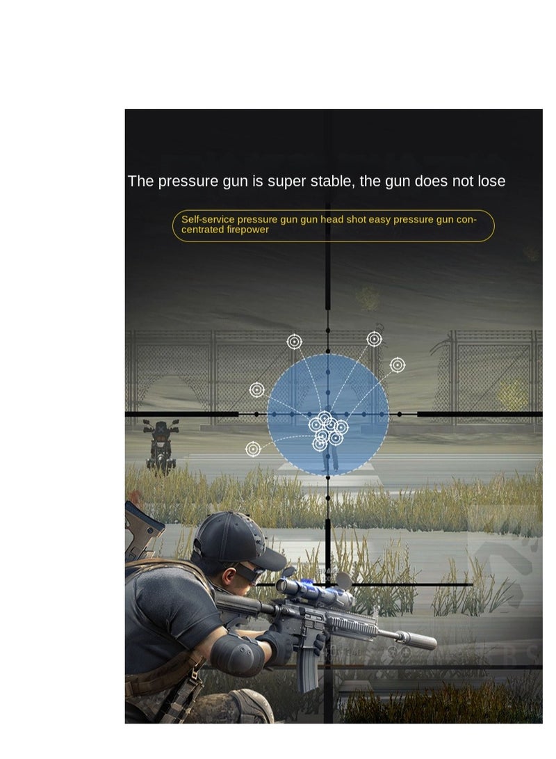 X8 High Quality Mechanical Metal Color Mouse Feel Mobile Game Joystick Controller Triggers For PUBG Shooting Mobile Game Aid  - Image 5