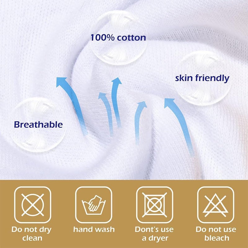 Bukela Baby Training Underwear, 4 Packs Absorbent Toddler Potty Training Pants for Boys and Girls, Reusable Cotton Pattern Print (Style B, Size S) - Image 4