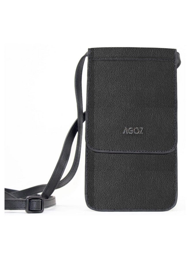 AGOZ Leather Women'S Crossbody Handbags Premium Crossbody Purses For Women Travel Essentials Shoulder Sling Bag For Iphone 15 Pro Max Iphone 15 Pro Iphone 15 - Image 1
