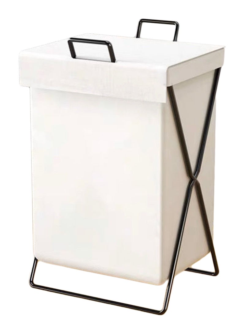 Oasisgalore Dirty Laundry Baskets, Foldable Storage Baskets Household Collapsible Laundry Organizer for Toys Bin,Blankets, Clothes，White - Image 1