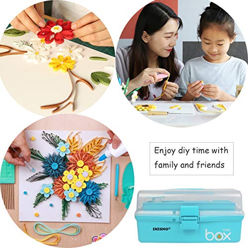 IMISNO Quilling Kits - Quilling Tools and Supplies,Paper Crimper,Quilling Paper - Image 3