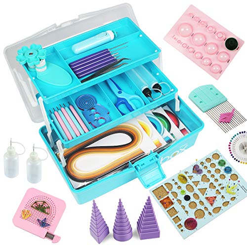 IMISNO Quilling Kits - Quilling Tools and Supplies,Paper Crimper,Quilling Paper - Image 1