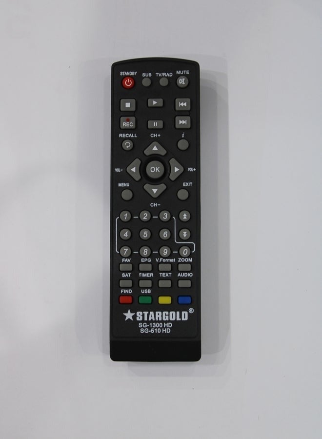 Stargold Replacement Remote Controller for Receiver SG-1300 H and SG-510 HD