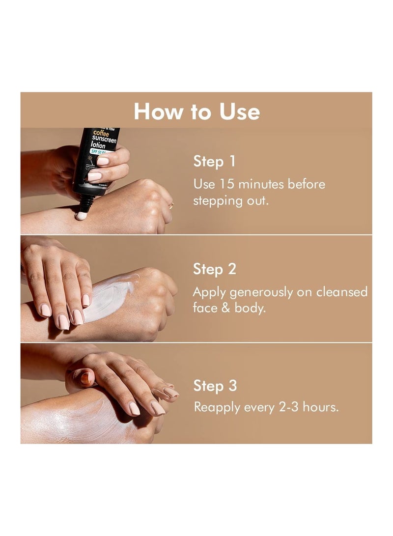 إم كافيين واقي شمسي غير لامع من القهوة بعامل حماية من الشمس 50 50 مل - Image 3