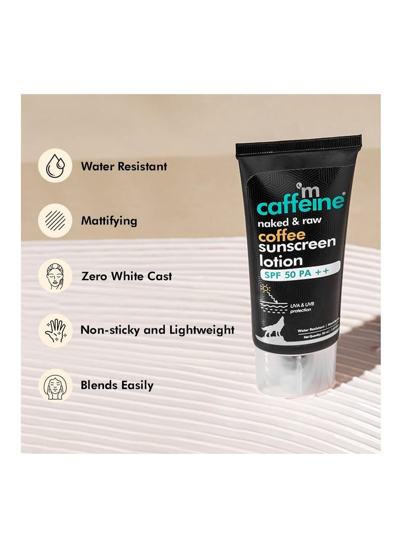 إم كافيين واقي شمسي غير لامع من القهوة بعامل حماية من الشمس 50 50 مل - Image 4