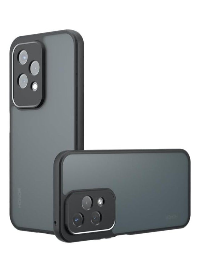 General Case Compatible with Honor 200 Lite 5G, Frosted Matte PC Shockproof TPU Bumper Lens Protection Anti-Drop Airbags Transparent Cover for Honor 200 Lite  - Image 1