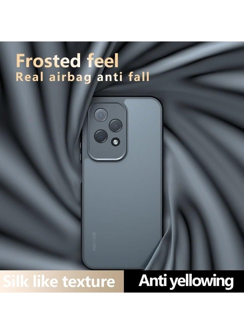 General Case Compatible with Honor 200 Lite 5G, Frosted Matte PC Shockproof TPU Bumper Lens Protection Anti-Drop Airbags Transparent Cover for Honor 200 Lite  - Image 5