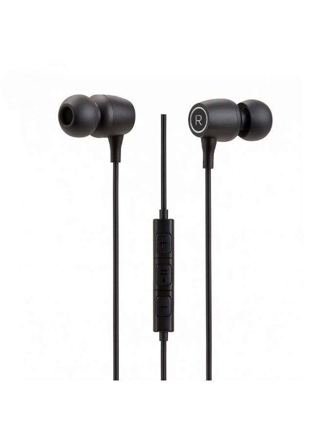 مومو سماعة أذن سلكية مومو 3.5 مم – صوت واضح وتصميم مريح - Image 1