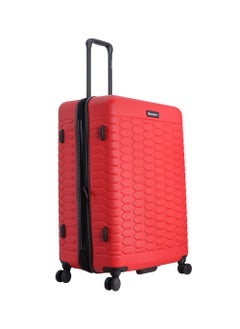 Discovery Discovery Reptile ABS Hardshell Large Check-In Luggage Red, Durable Lightweight Expandable Suitcase, 4 Double Wheel With TSA Lock Trolley Bag (28 Inch).  - Image 5