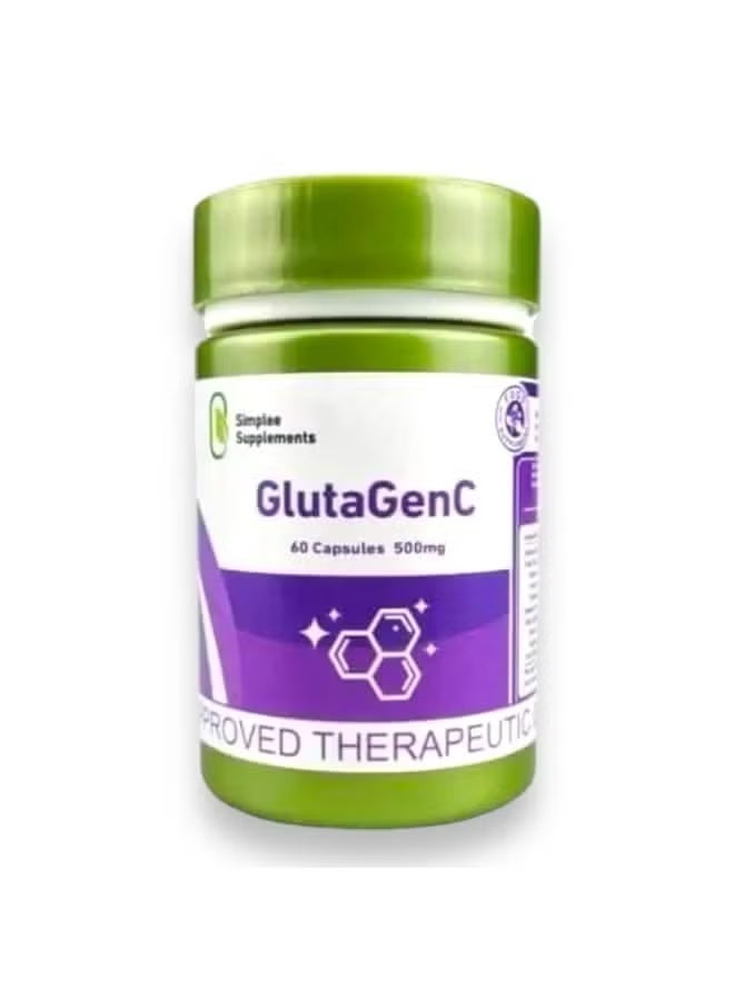 جلوتا جين سي 60 كبسولة 500 مجم