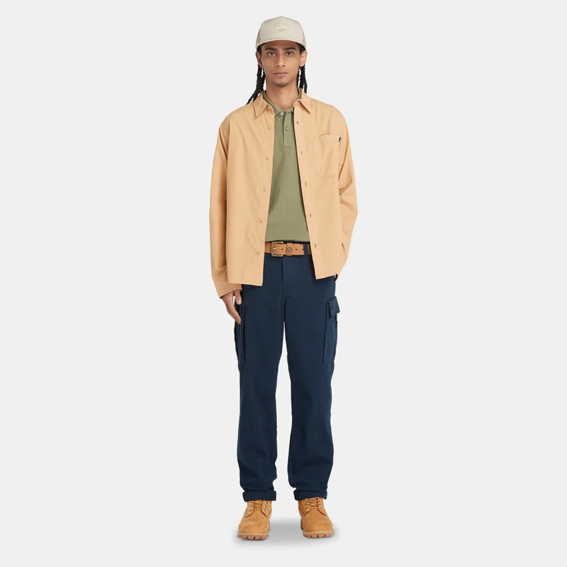 Timberland Men's Dye Poplin Shirt