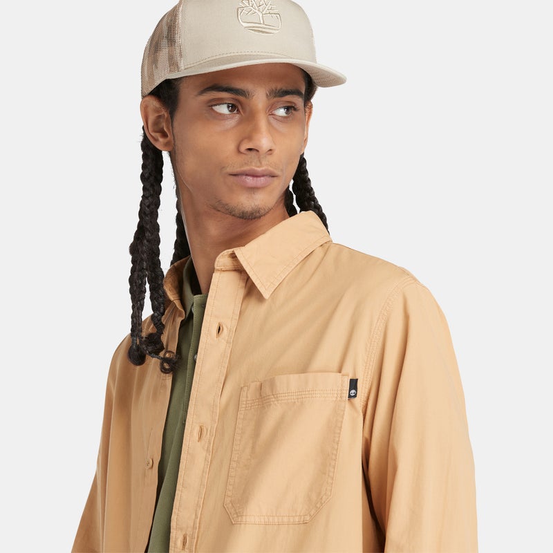 Timberland Men's Dye Poplin Shirt - Image 4