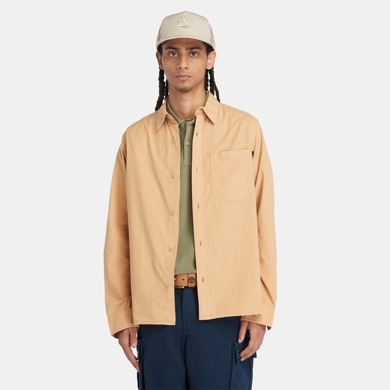 Timberland Men's Dye Poplin Shirt - Image 1