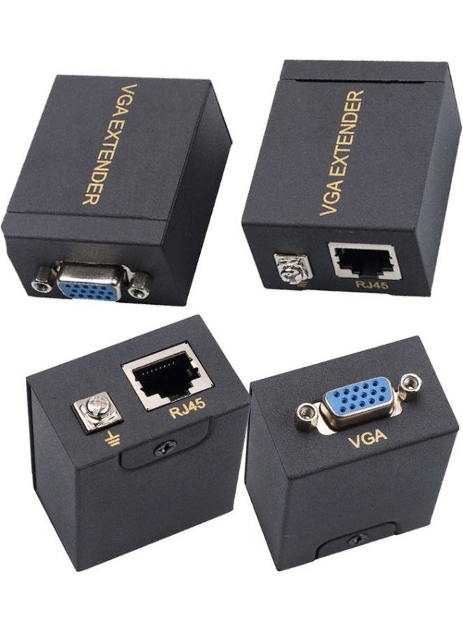 Powermaster PM-17297 VGA To Cat5 Cat6 60 Meters VGA Extender Extender Image Signal Extender  - Image 3