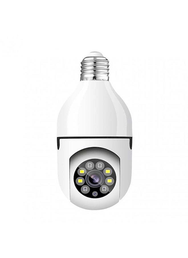 Generic - WiFi 360 Panoramic Bulb Camera 1080P Security Camera with 2.4GHz WiFi 360 Degree Panoramic viewing Wireless Home Surveillance Camera Night Vision Two Way Audio Smart Motion Detection - Image 1