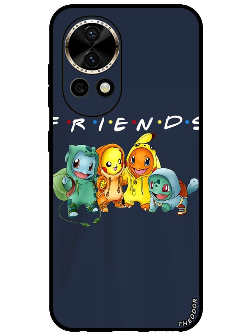 Theodor Protective Case Anti Scratch Shock Proof Bumper Cover For Huawei Nova 12 Pro Friends (2) - Image 1