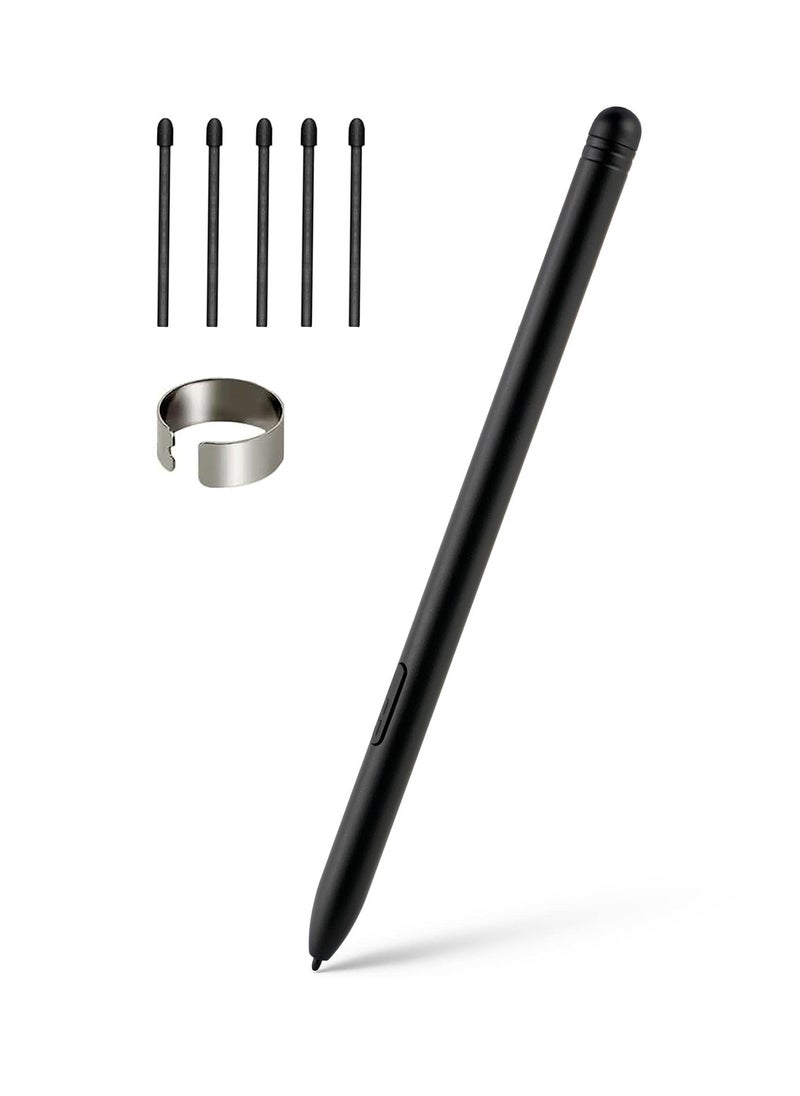 General - Stylus with 5 nibs, magnetic pen compatible with Galaxy Tab S6 Lite/S9 Plus/S9 Ultra/23 Ultra/Samsung S Pen replacement, pressure sensitive 4096 - Image 1