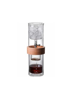 Brew Drip Coffee Maker Luxury Iced Coffee Cold Brew Tower,Ice Drip Coffee Pot for Barista, Coffee Lover, Iced Tea Maker Coffee Cold Extraction Cup