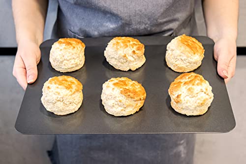 Master Class MasterClass Baking Sheet with PTFE, PFOA and BPA Free Non Stick, Robust 1mm Thick Carbon Steel, 35 x 28cm - Image 4