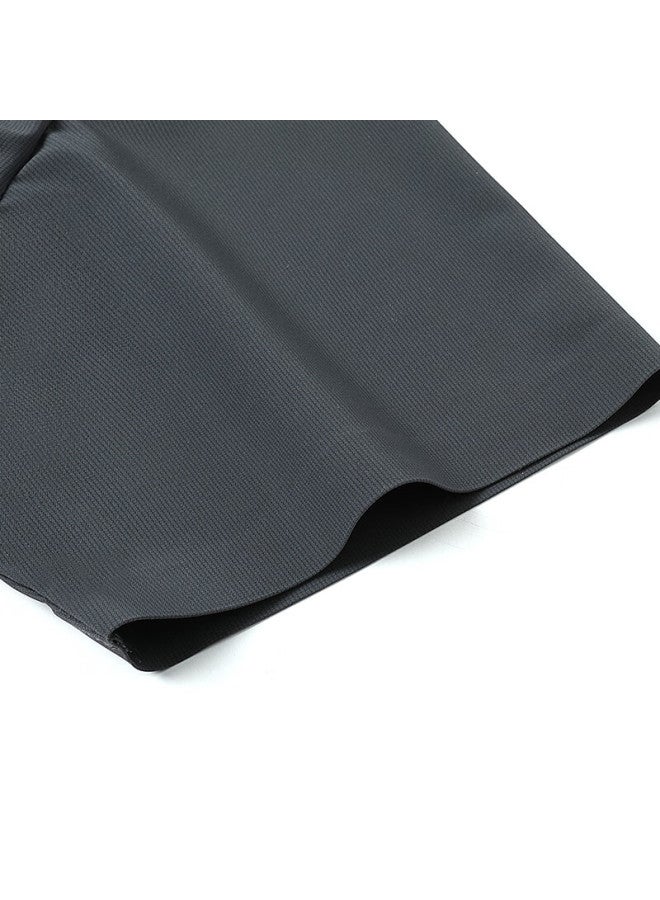 Tucano Men's Short Sleeve T-shirt Set Father's Day Gift Ice Silk Quick Dry Polo Shirt Casual Long Pants Two-piece Set Men's Deep Gray L - Image 2