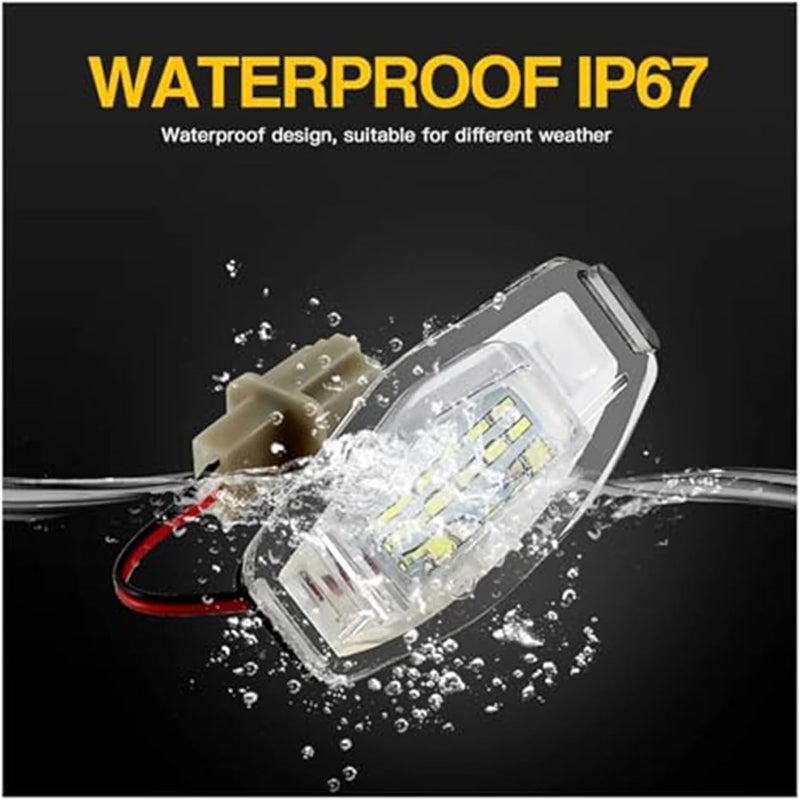 Wivplex 2Pcs Canbus Car License Plate Light - Image 4