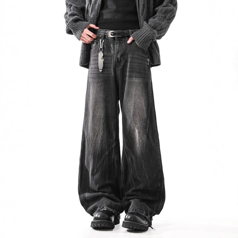 Unisex Casual Daily Denim Jeans - Image 2
