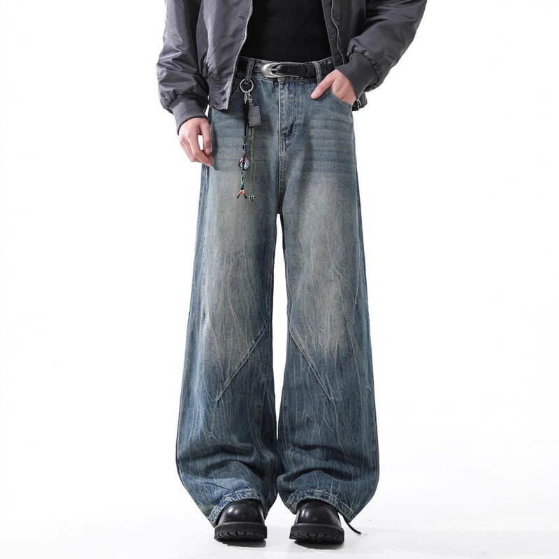 Unisex Casual Daily Denim Jeans - Image 1