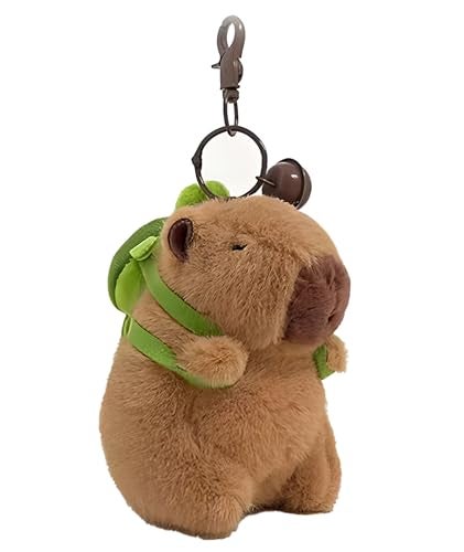 INOCEAN Capybara Keychain, Adorable Animal-Themed Gift, Premium Metal Alloy Keychain, Unique Capybara Design for Keys or Bags, Durable Everyday Accessory (One Piece) - Image 1