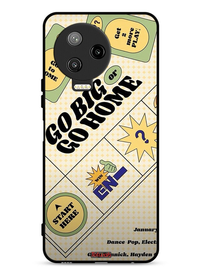 Tolwak Infinix Note 12 Pro 4G Protective Case Cover Go Big Or Go Home - Image 1