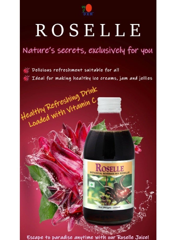 DXN Roselle Juice 285ml – Natural Herbal Beverage with Antioxidant-Rich Roselle Extract - Image 5