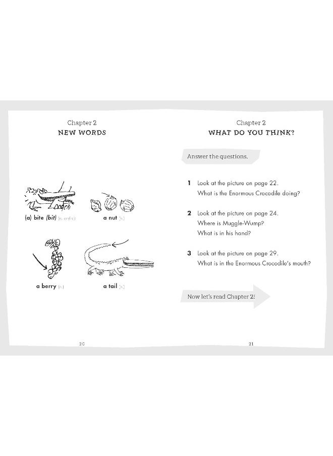 Penguin Readers Level 1: Roald Dahl The Enormous Crocodile (ELT Graded Reader)  - Image 3