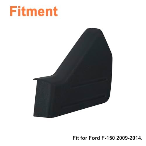 YOUYIEN Front Left Driver Seat Trim Cover Panel & Seat Switch Housing Panel Bezel(2PCS). Fit for Ford F-150 2009-2014. Replaces Part #9L3Z-1661693-CA,9L3Z-14A706-NA(Black). - Image 3