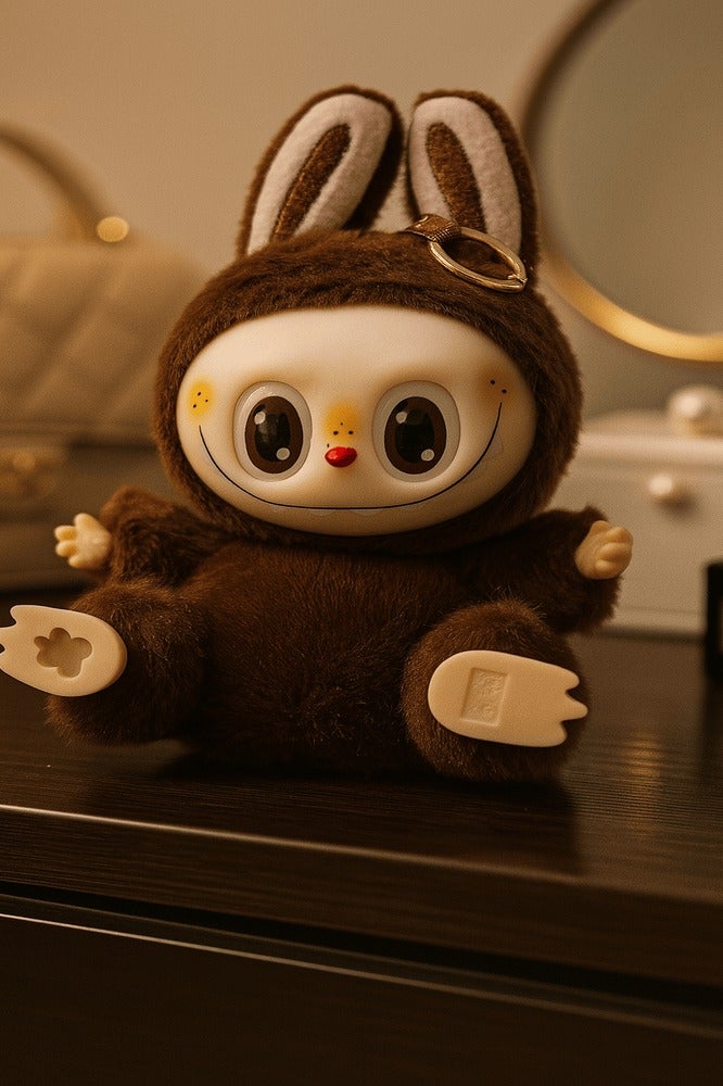 لابوبو دمية لابوبو الأصلية – إصدار بني نادر بلمسة فنية