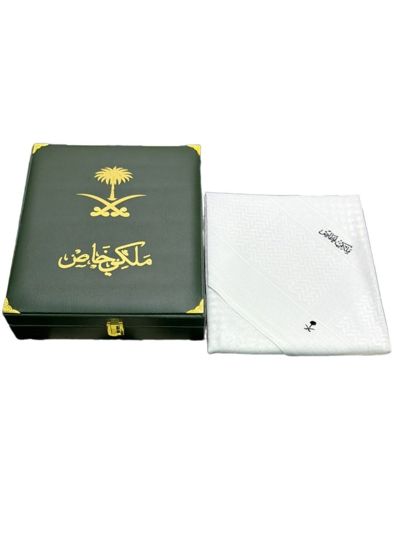 A special royal shemagh made from 100% natural cotton, presented in a gift-ready box - choose your size - Image 3