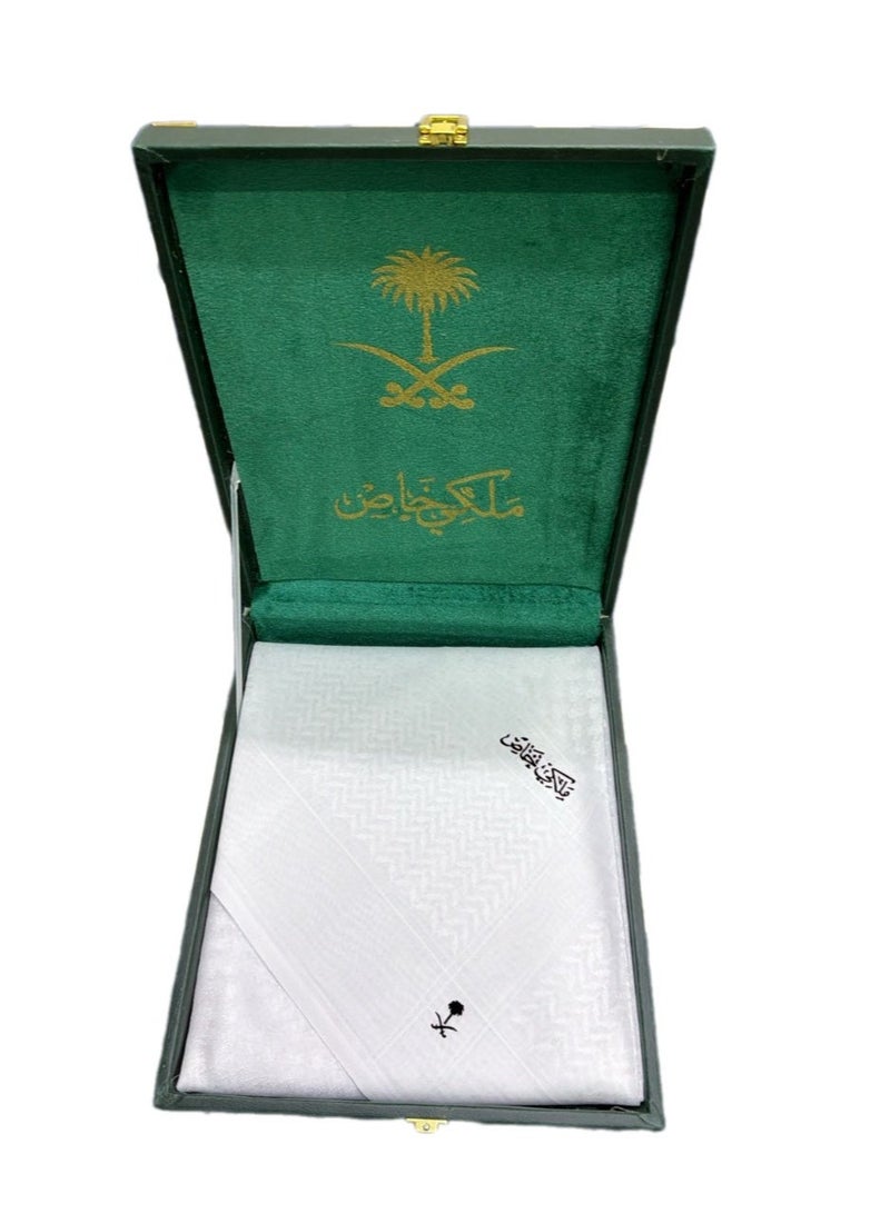 A special royal shemagh made from 100% natural cotton, presented in a gift-ready box - choose your size - Image 2