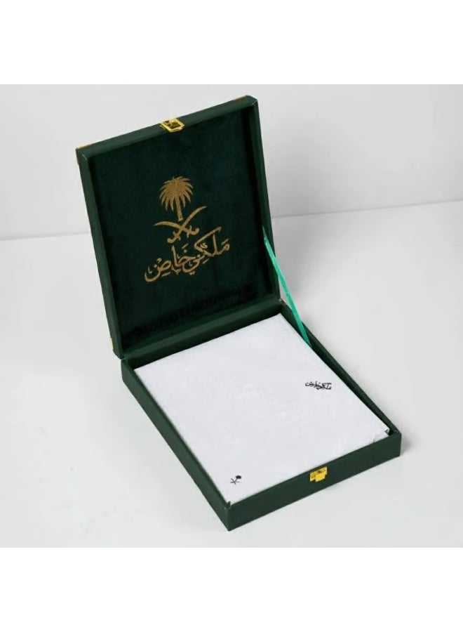 A special royal shemagh made from 100% natural cotton, presented in a gift-ready box - choose your size - Image 1