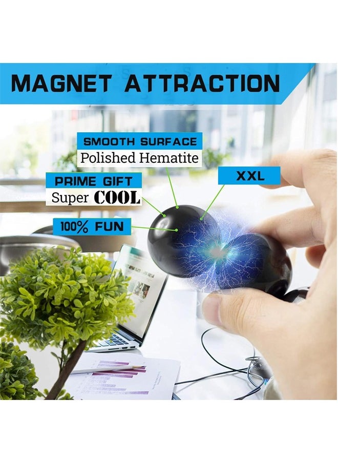 Cool 1.26 Inch Jumbo Magnets Balls Fidget Toys for Adults, Large Fidget Mangetic Set of 4 with Fiber Case, Replacement for Ferrite Putty Office Desk Decorations and Stress Relief Black - pzsku/Z4AC6D6082E3F94A32A1DZ/45/_/1739981050/927c9811-9991-4525-a953-b22625ff8a1e