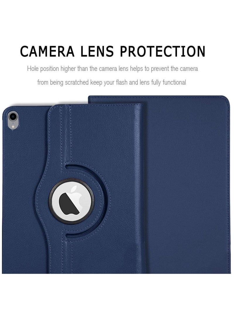Case Compatible with Apple iPad Mini 4, [Wallet Case] Shockproof PU Leather Book Style Flip Folio 360° Rotating Total Protection Cover With Auto Wake/Sleep  - Image 5