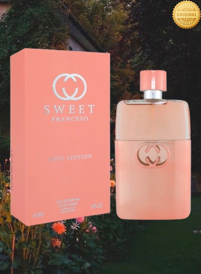 Love 11 Pieces Sweet Franceso Love Edition Perfume EDP 90ML - Image 2