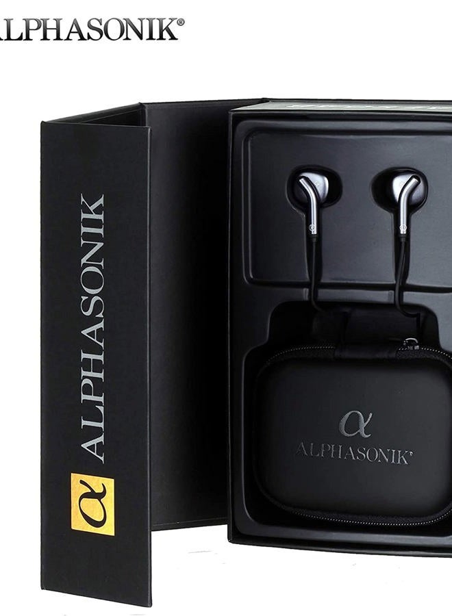 Alphasonik GE 98733 Premium In Ear Noise Isolating Headset Earphones/Earbuds/Headphones with Stereo Microphone & Remote Control Made for Apple iPhone iPad iPod Samsung Galaxy and More IOS/Android Smartphones - Image 2