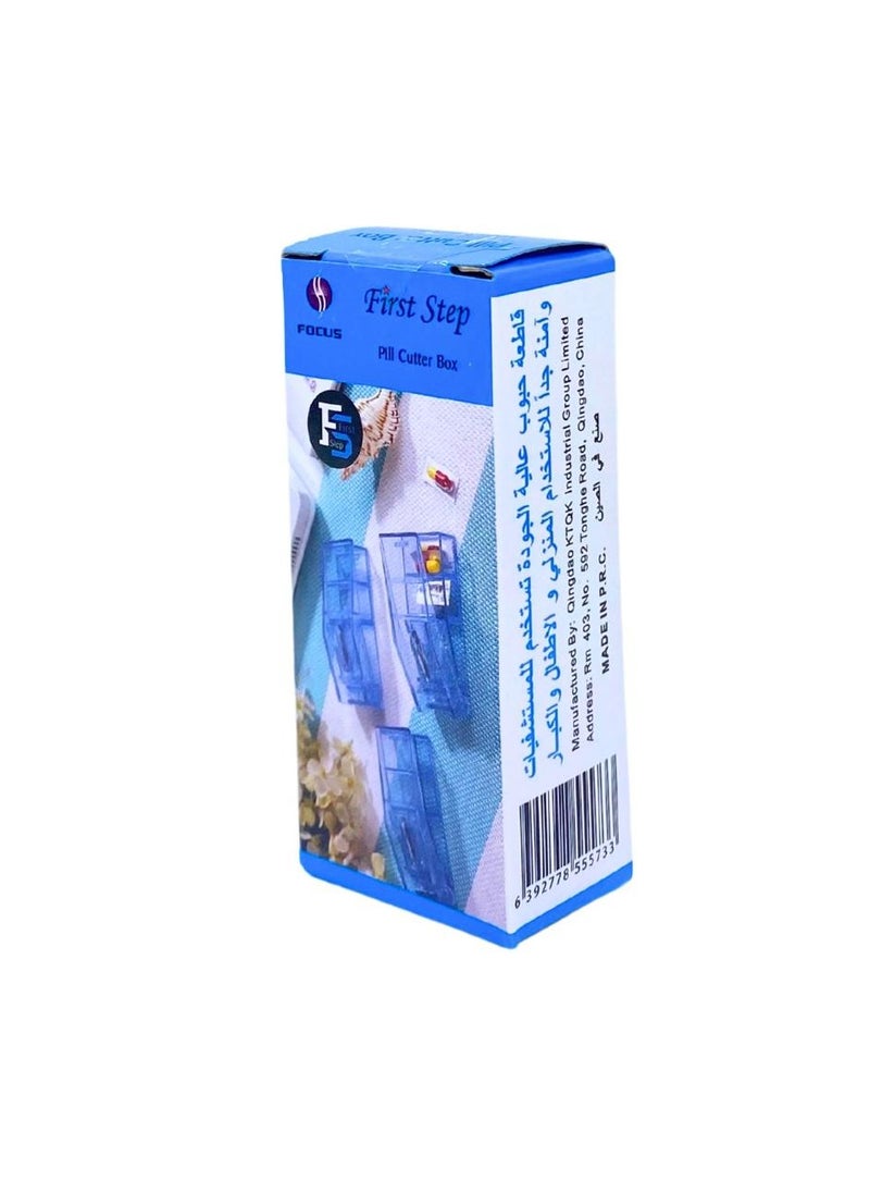 First Step Nonfiction First Step Pill Cutter (Blue Color)  - Image 1