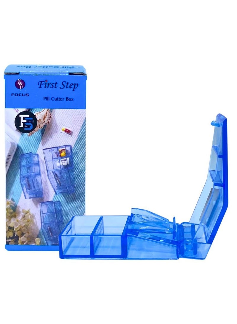 First Step Nonfiction First Step Pill Cutter (Blue Color)  - Image 2