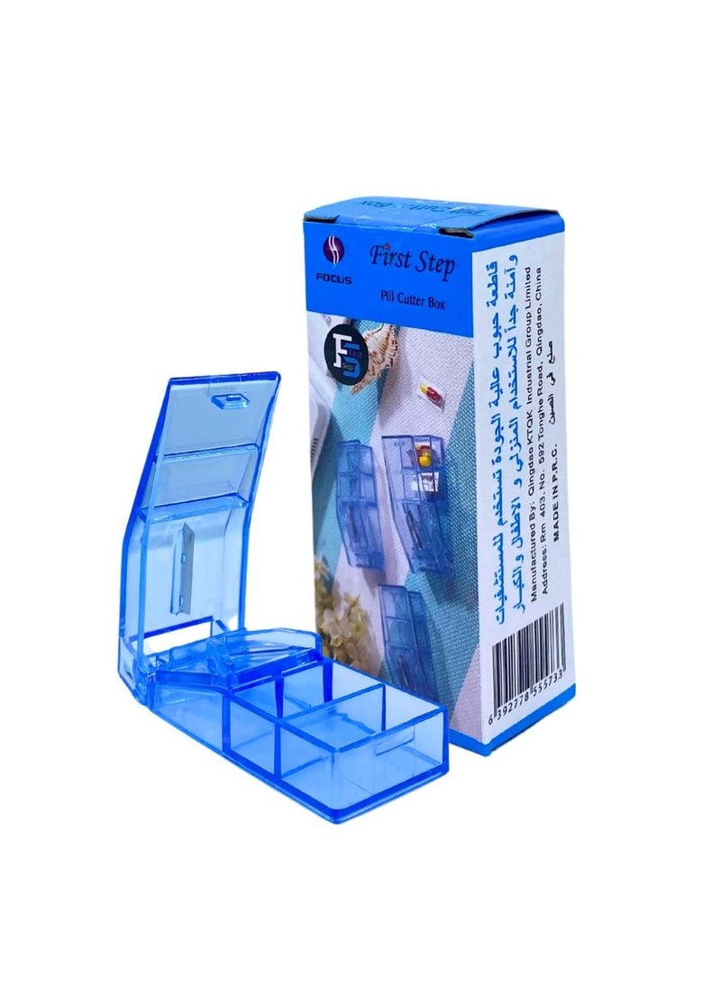 First Step Nonfiction First Step Pill Cutter (Blue Color)  - Image 3