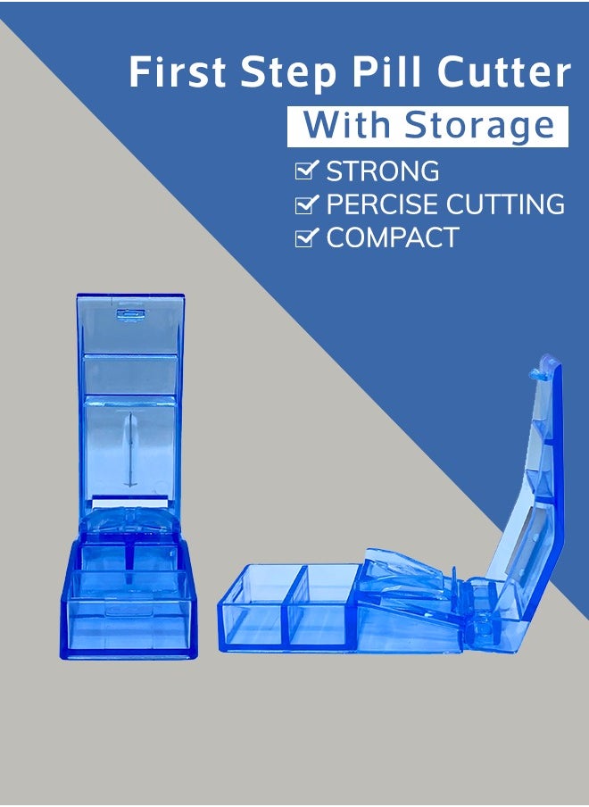 First Step Nonfiction First Step Pill Cutter (Blue Color)  - Image 4