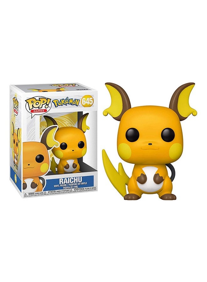 Funko POP Games: Pokemon - Raichu Multicolor, 3.75 inches - Image 1
