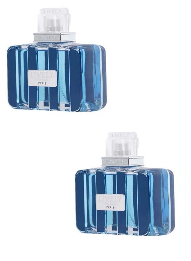 لايفلي عطر ليفلي للرجال 100 مل * 2 قطعتين - Image 1
